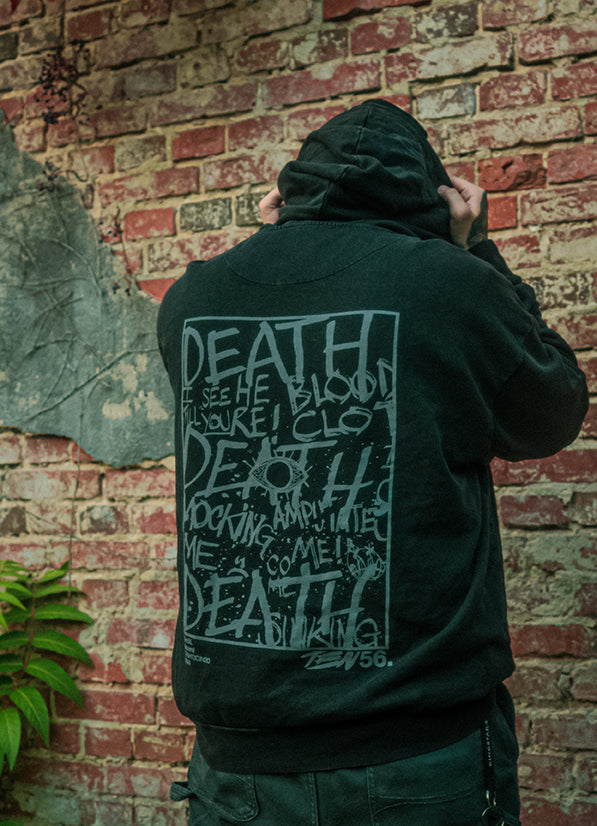 ACID/EYE HOODIE.BLK