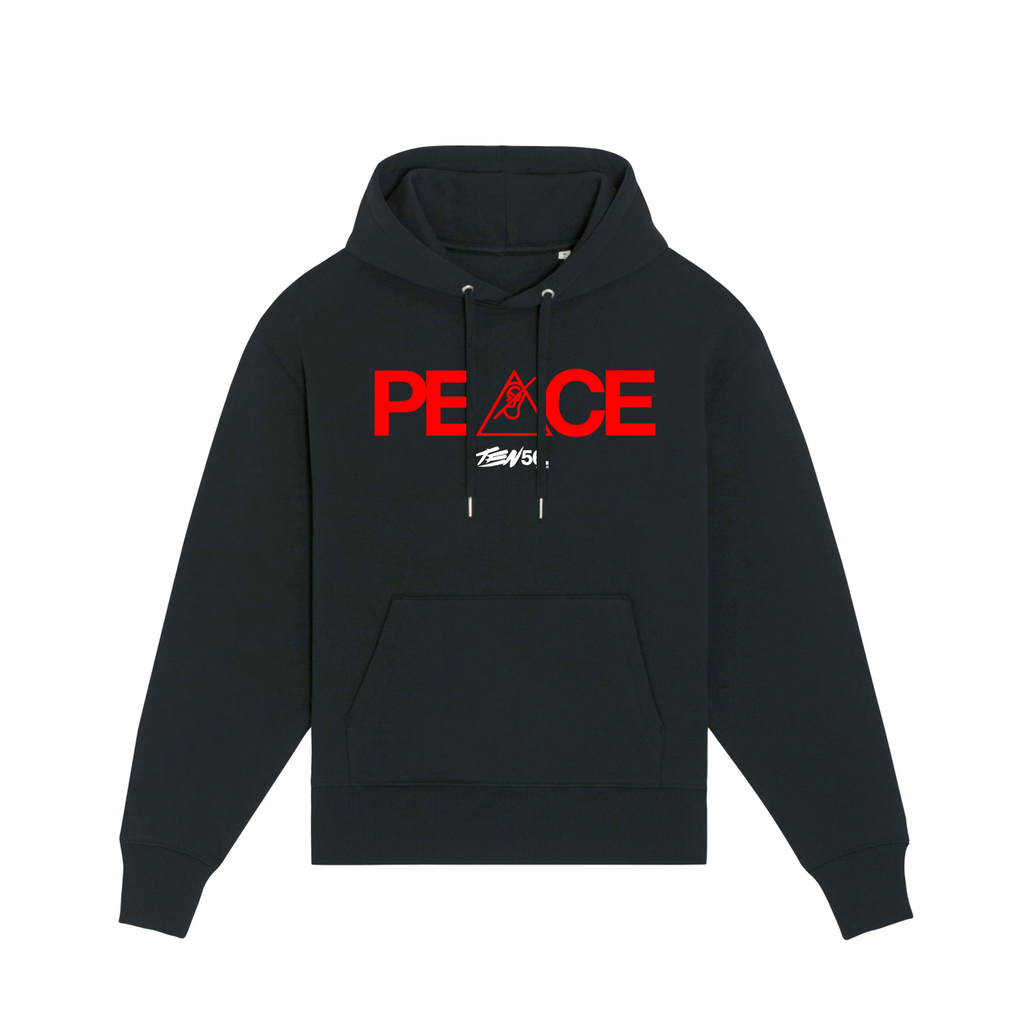 PEACE.HOOD-BLK